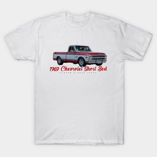 1969 Chevrolet Short Bed Custom Pickup Truck T-Shirt